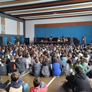 Concert de musique afro-latino au collège la Hourquie